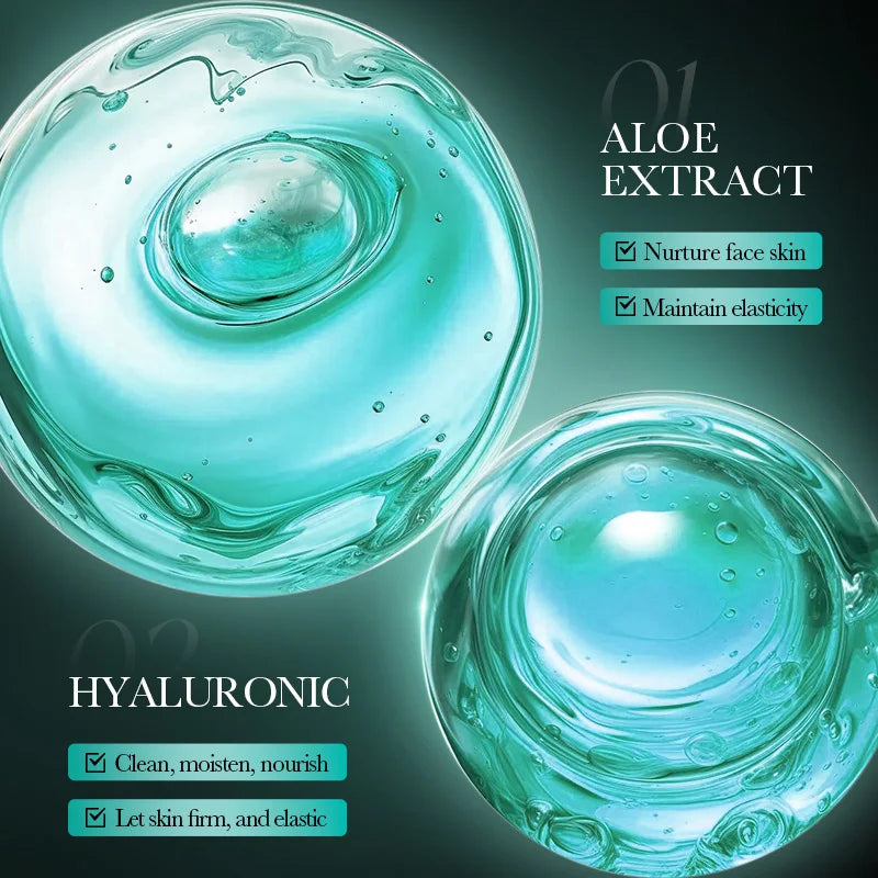 Hyaluronic Acid Face Mask – Anti-Aging & Moisturizing, 5 Pack