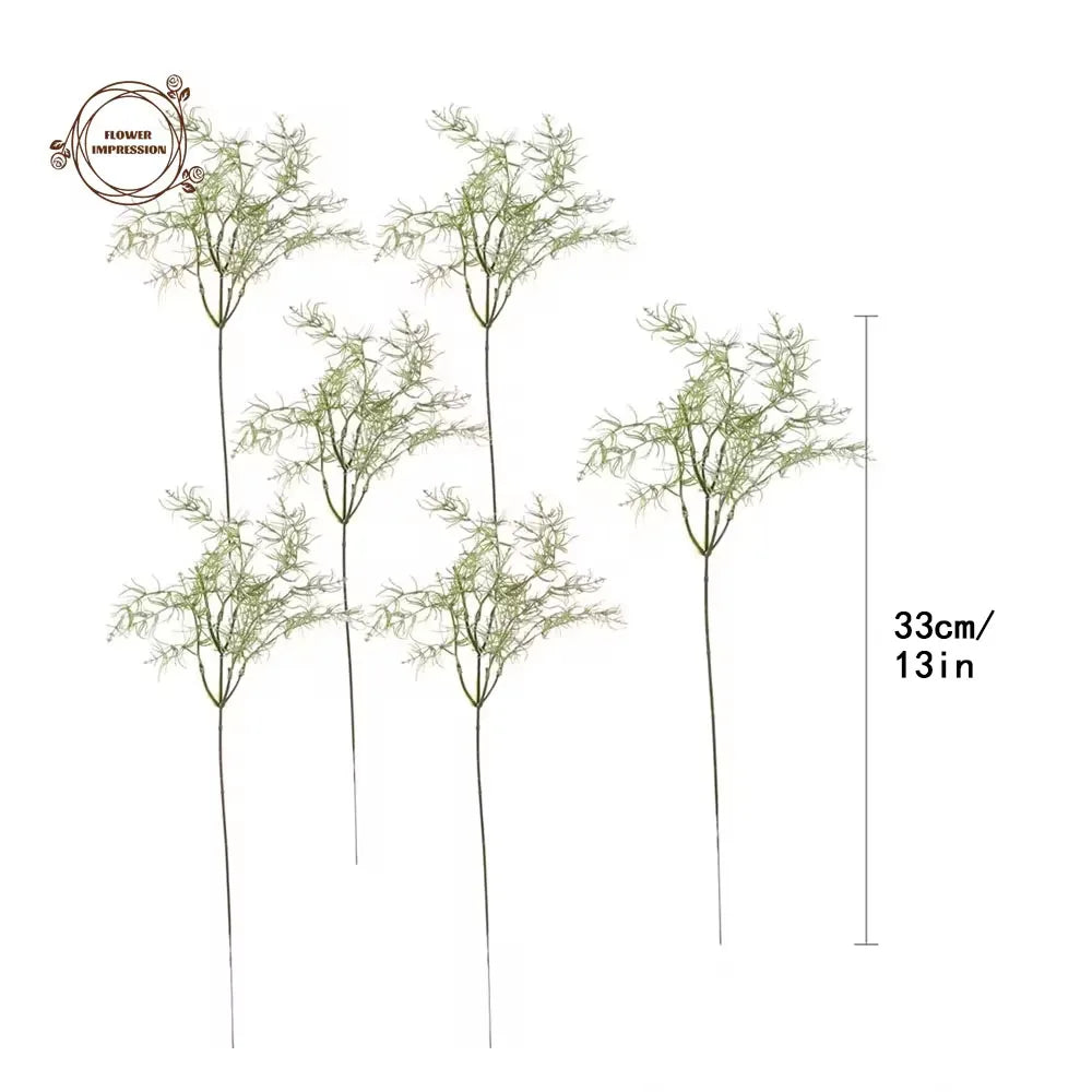 Artificial Fern Rosemary Stems UV Resistant – 10/15 Pack