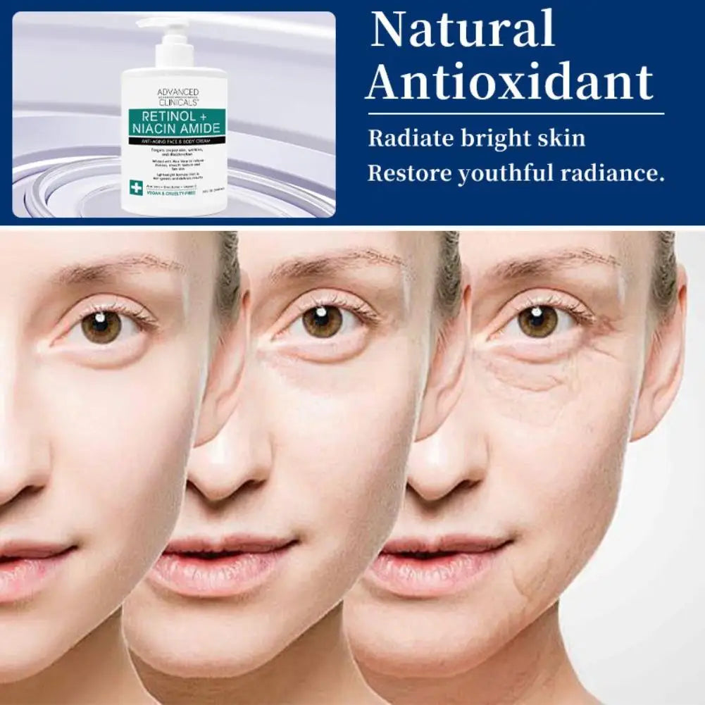 Retinol & Niacinamide Face & Body Moisturizing Cream 444ml