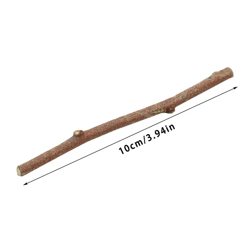 Miniature Wooden Sticks 20pcs for Fairy Garden & Plant Support DIY Natural Craft Supplies for Terrarium Small Birch Dowels Peaceful Pleasures Health and Wellness