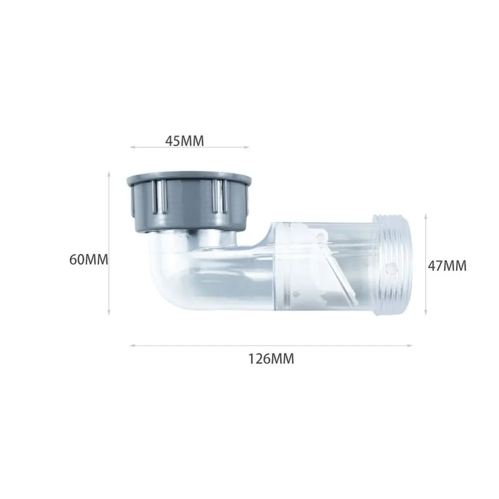 Universal Sink Drain Pipe Kit – Odor-Proof Curved Tube Joint