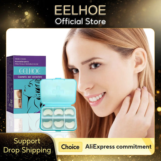 EELHOE Invisible Ear Support Patches | V-Face Lifting Stickers Ear Shaping Patches Peaceful Pleasures Health and Wellness