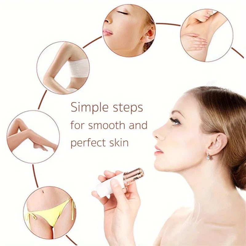 Flawless Finishing Touch Facial Hair Remover Replacement Heads