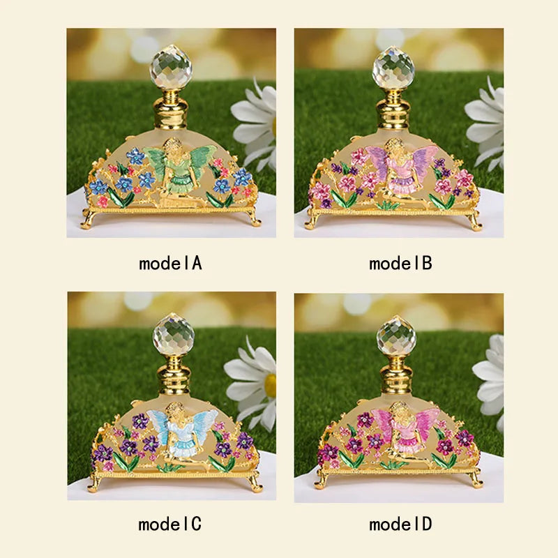 Creative and fashionable 20ML flower fairy angel essential oil perfume empty sub bottle Peaceful Pleasures Health and Wellness