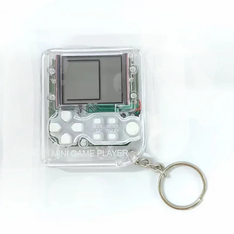 Retro Mini Handheld Game Players Classic Electronic Games Hand Held Console Game Child Puzzle Gaming Console Toys Gift Peaceful Pleasures Health and Wellness White