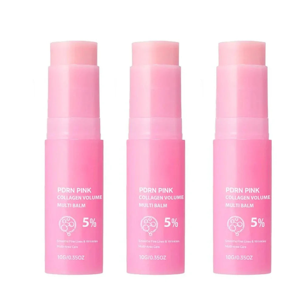 PDRN Pink Collagen Multi Balm Stick – Hydrating & Plumping