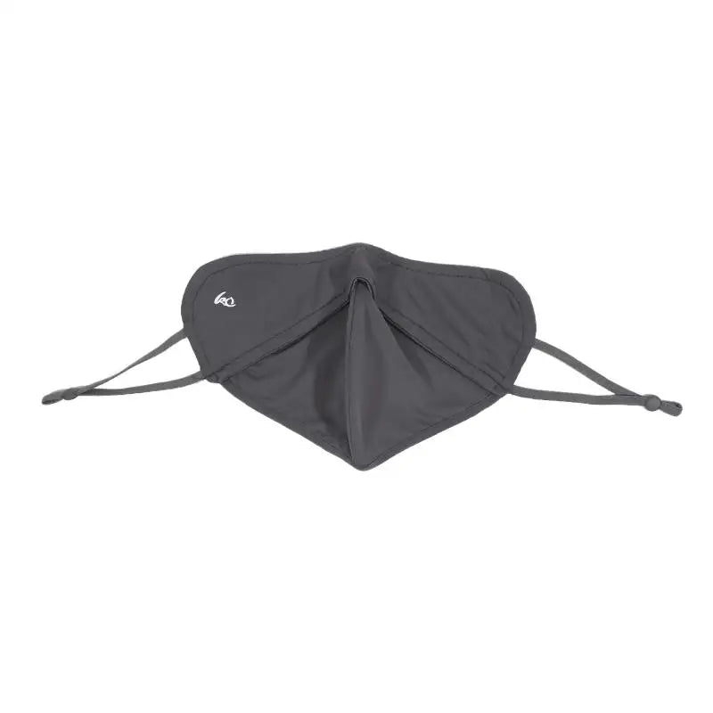 Outdoor Sunscreen Mask Women Girl Ice Silk Face Mask Breathable Mesh Face Cover Driving Riding Hiking Dustproof Mask Peaceful Pleasures Health and Wellness Deep gray