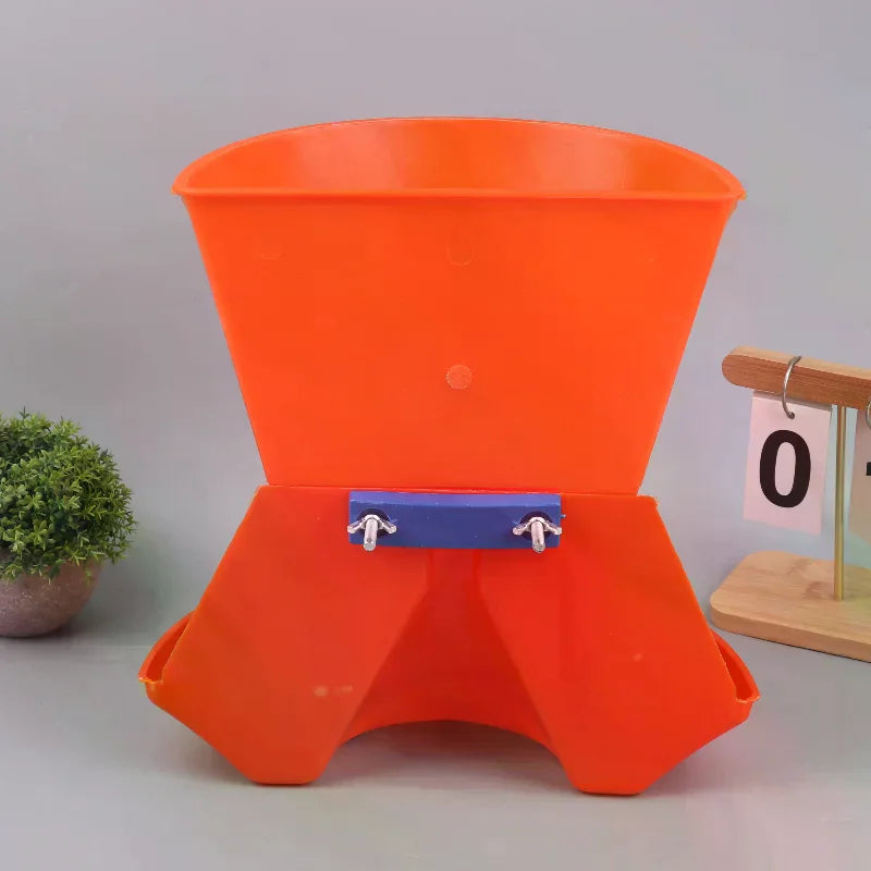 Wall-Mounted Piglet Feeding Bowl | Round Plastic Pig Feed Trough