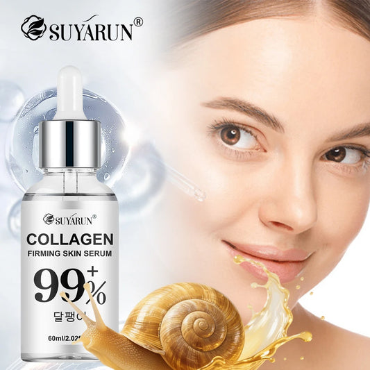 SUYARUN Collagen Firming Serum for Face - Anti-Aging & Skin Tightening Essence with Hyaluronic Acid, Fast Shipping. Peaceful Pleasures Health and Wellness