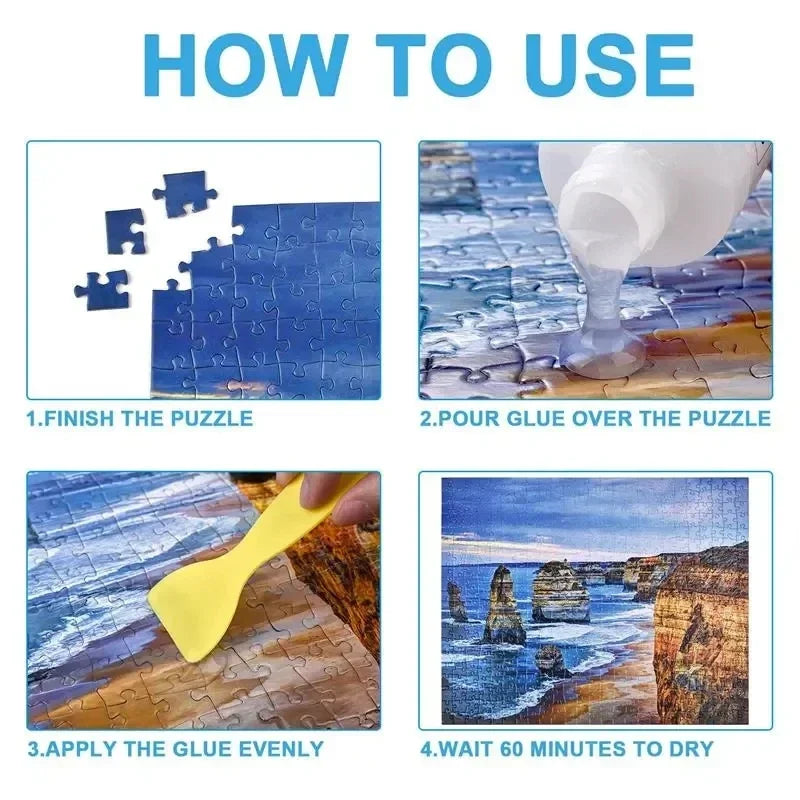 120ML Diamond Painting Sealer 5D Diamond Painting Art Glue Permanent Hold & Shine Effect Sealer Diamond Painting Puzzle Peaceful Pleasures Health and Wellness