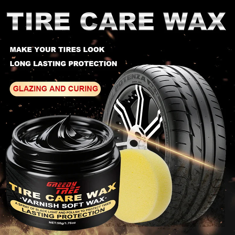 Tire Black Renovation Cream – Tyre Gloss & Plastic Restorer