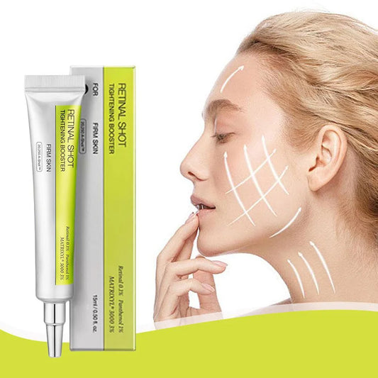 Korean Retinol Vitamin C Hydrating Shot Tightening Booster Face Cream Eye serum Lightening Dark Circles Firming Moisturizer Peaceful Pleasures Health and Wellness 15ml