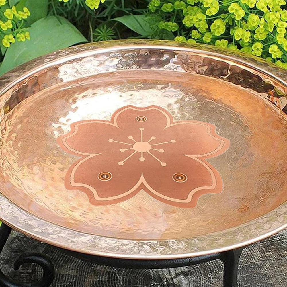 Copper Water Purifier,Solid-Copper Water Purifier For Fountains,Eco Friendly Maintenance Tool,Patios Water Feature Purifier Peaceful Pleasures Health and Wellness