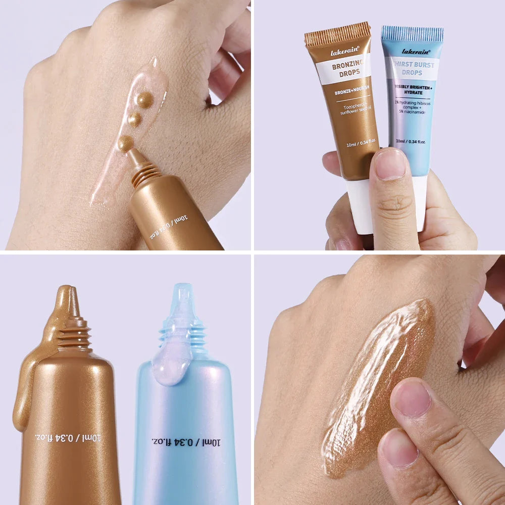 Lakerain Glow & Bronze Serum Travel Kit – Brighten & Hydrate