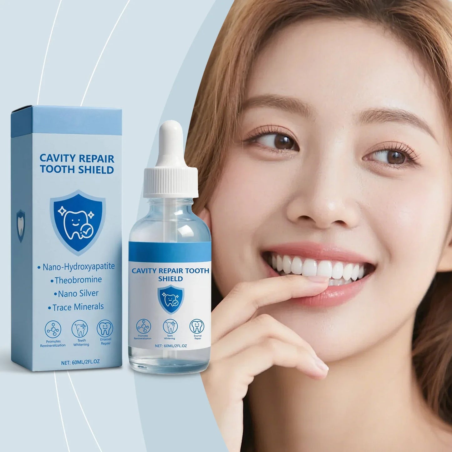 60ml Teeth Whitening Polish – Stain Remover & Enamel Care