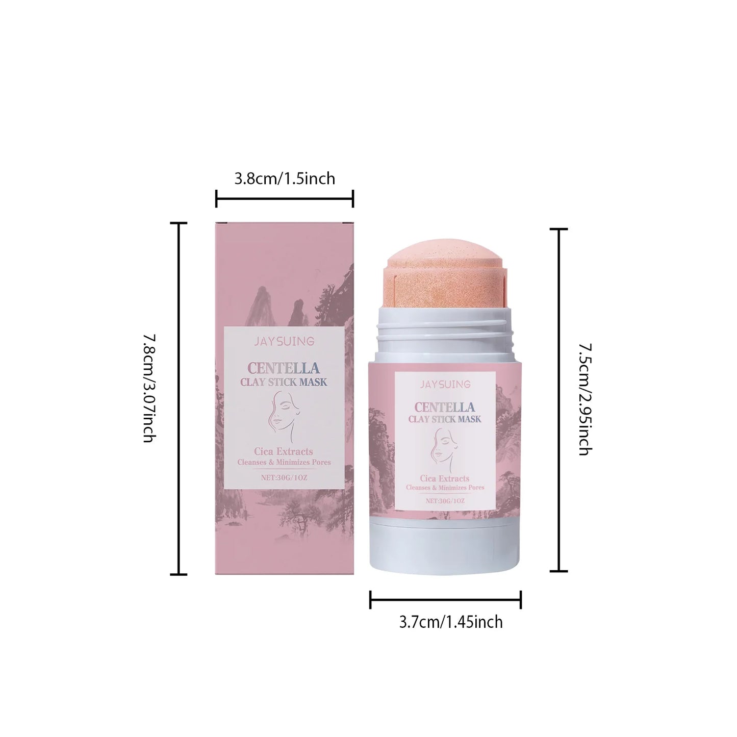 Centella Asiatica Clay Stick Mask – Pore & Blackhead Cleanse