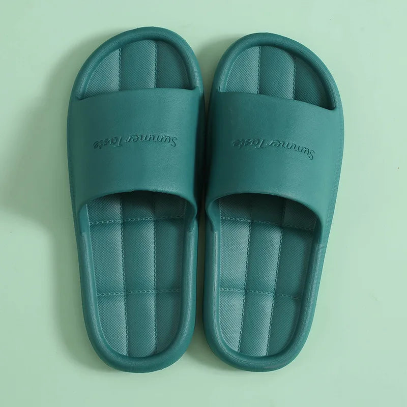 Non-Slip EVA Shower Slides | Unisex Indoor Slippers