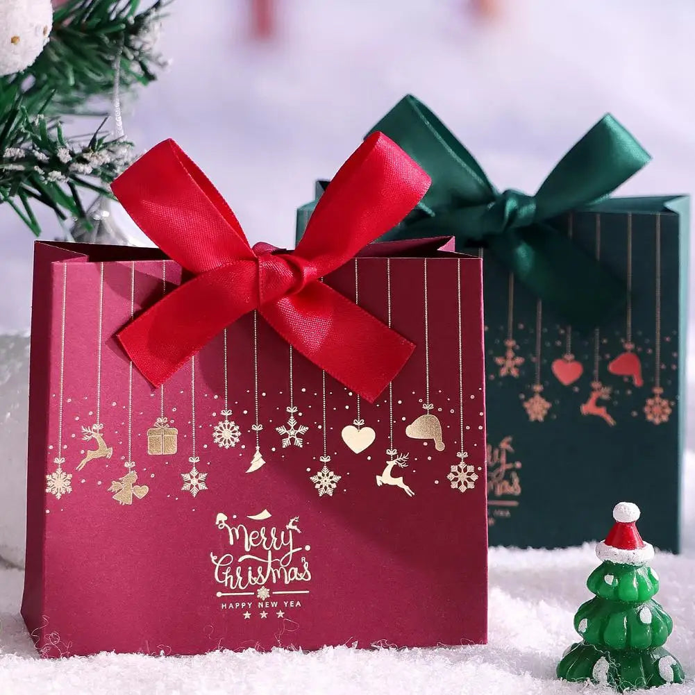10-Piece Christmas Gift Box Set – Santa Reindeer Candy Boxes