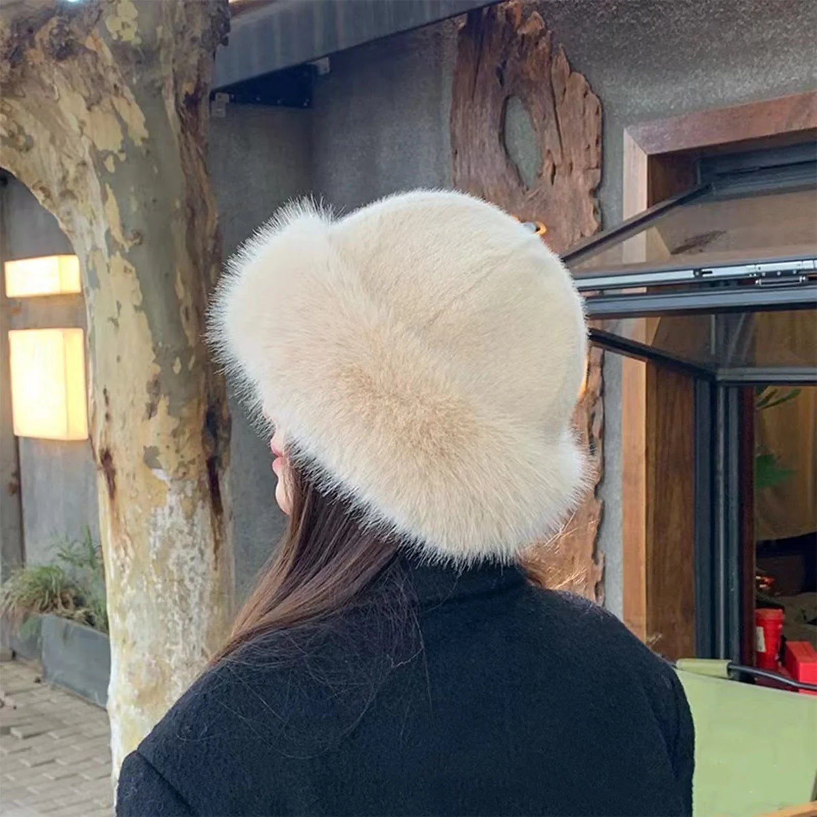 Furry Hats For Women, Autumn Winter Korean Style Warm Hats, Solid Color Flattering Mongolian Hats, Thickened Winter Outfits Peaceful Pleasures Health and Wellness