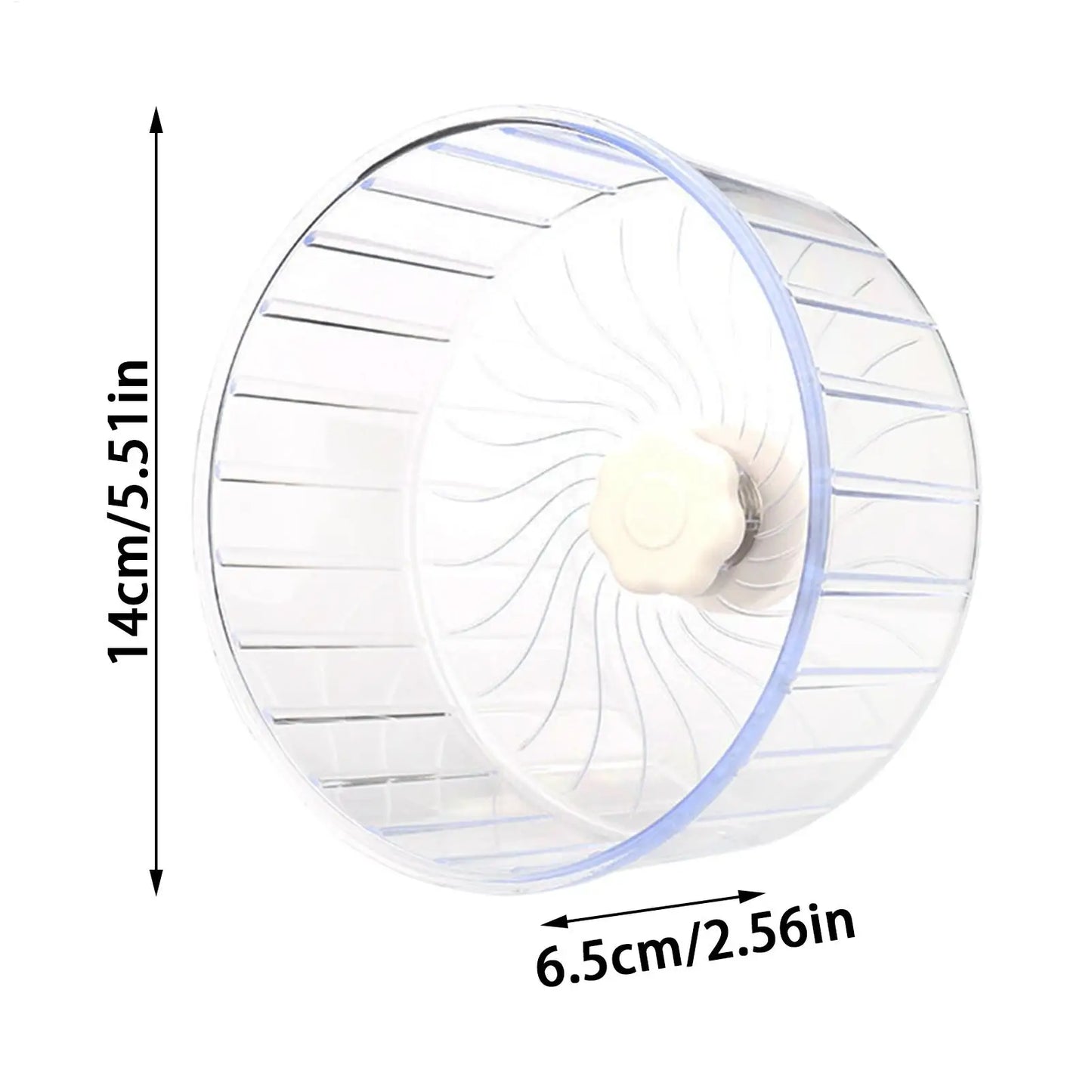 Silent Hamster Wheel – Quiet Double Bearing Small Pet Runner