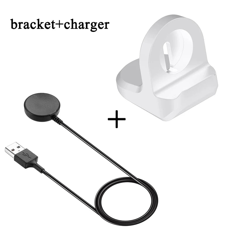 Charger For Samsung Galaxy Watch 4 Classic 42mm 46mm Charger Dock For Galaxy Watch 3 4 Active 2 1 Charging Stand Holder Peaceful Pleasures Health and Wellness Cable Bracket 2
