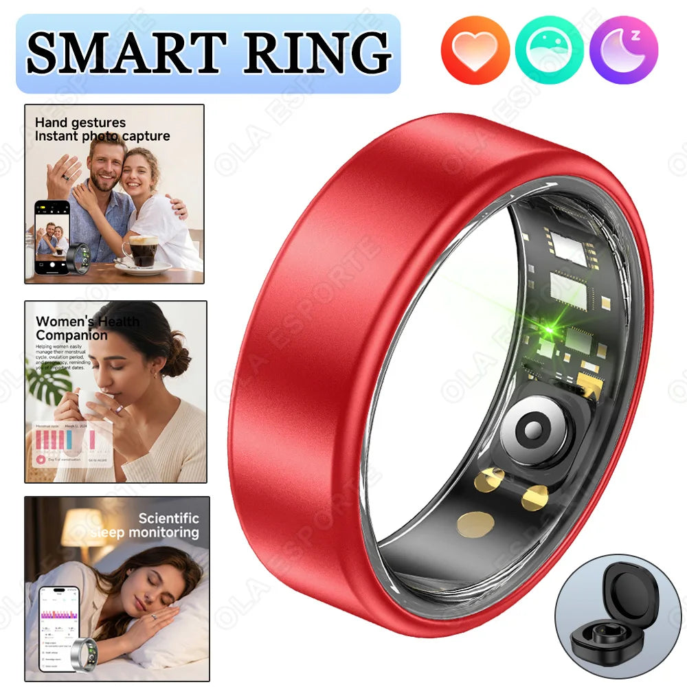 Ola Esporte Smart Ring | Heart Rate, SpO₂, Sleep – 5ATM