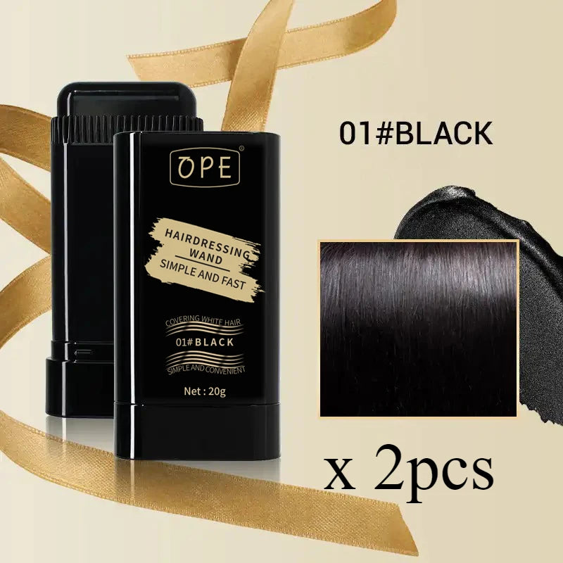 Quick Hair Dye Stick | Permanent Root Touch-Up, Long-Lasting Color, Portable Brush Applicator, 20g Peaceful Pleasures Health and Wellness 01 01