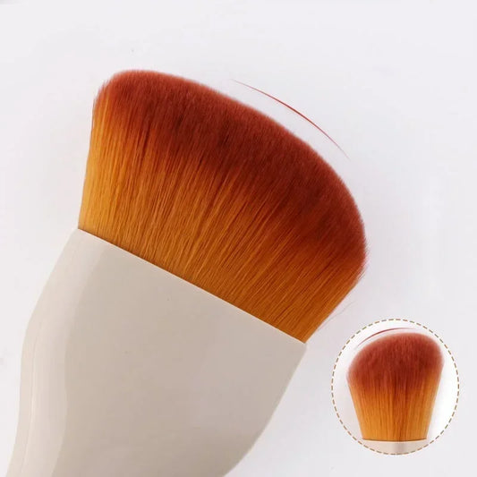 Short Handle Foundation Brush – BB Cream & Blush Powder Foundation Makeup Brush Peaceful Pleasures Health and Wellness