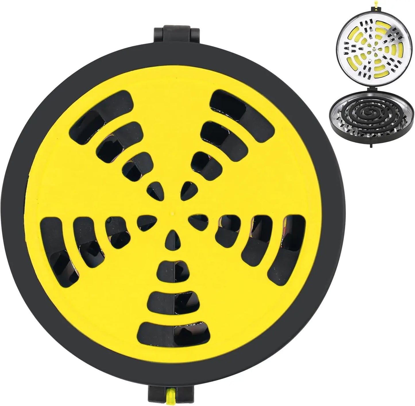 1pcs portable mosquito coil box, home mosquito coil box, hanging mosquito coil box, rotatable adjustable mosquito coil box zen Peaceful Pleasures Health and Wellness 1pc