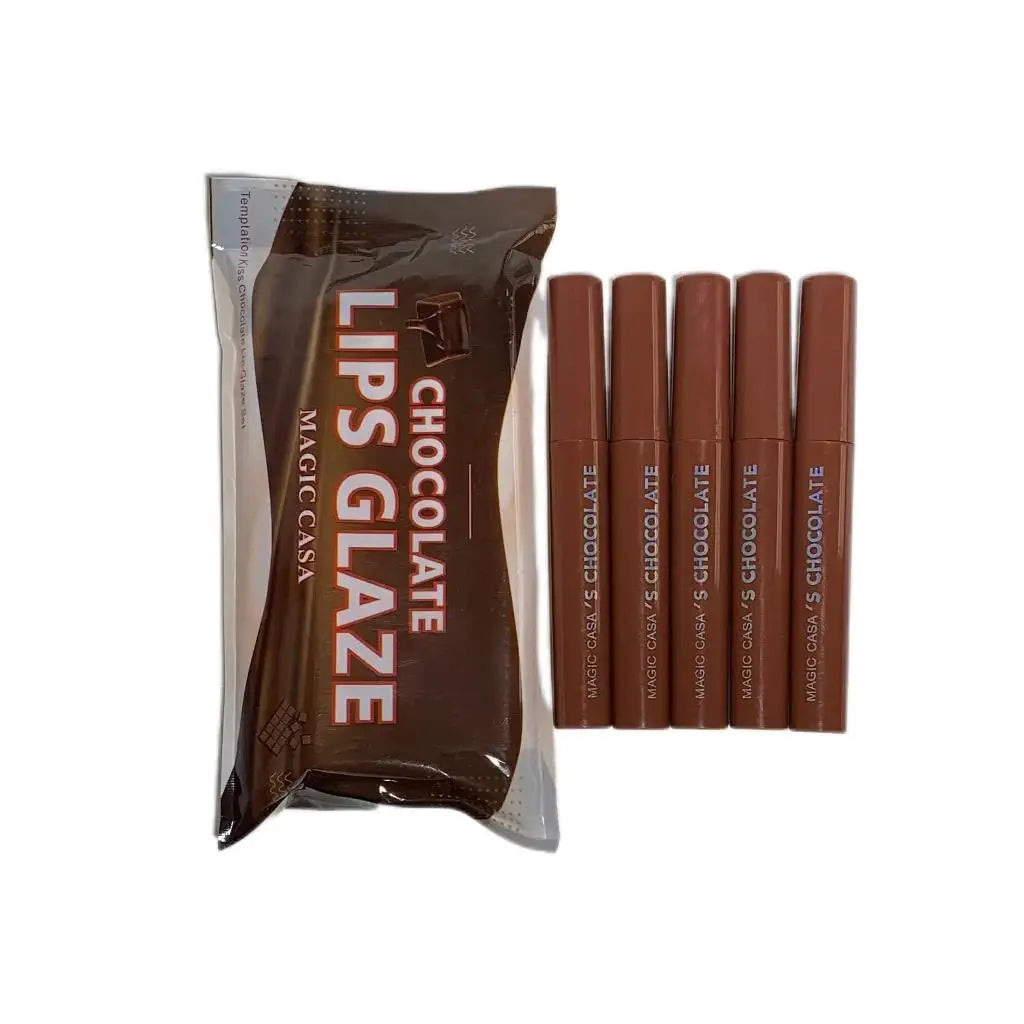 MAGIC CASA 5-Pc Waterproof Velvet Matte Liquid Lipstick Set
