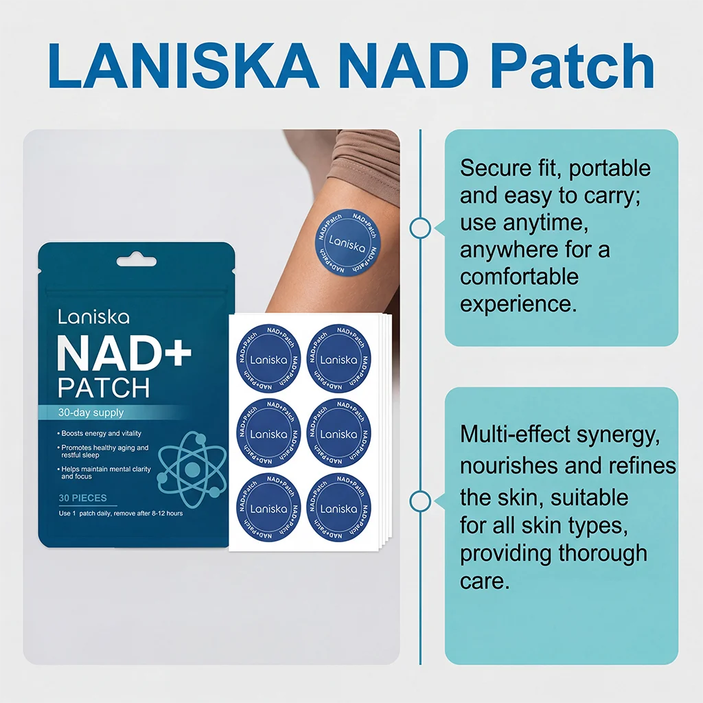 NAD+ Body Care Patches 30pc – Breathable & Long-Lasting