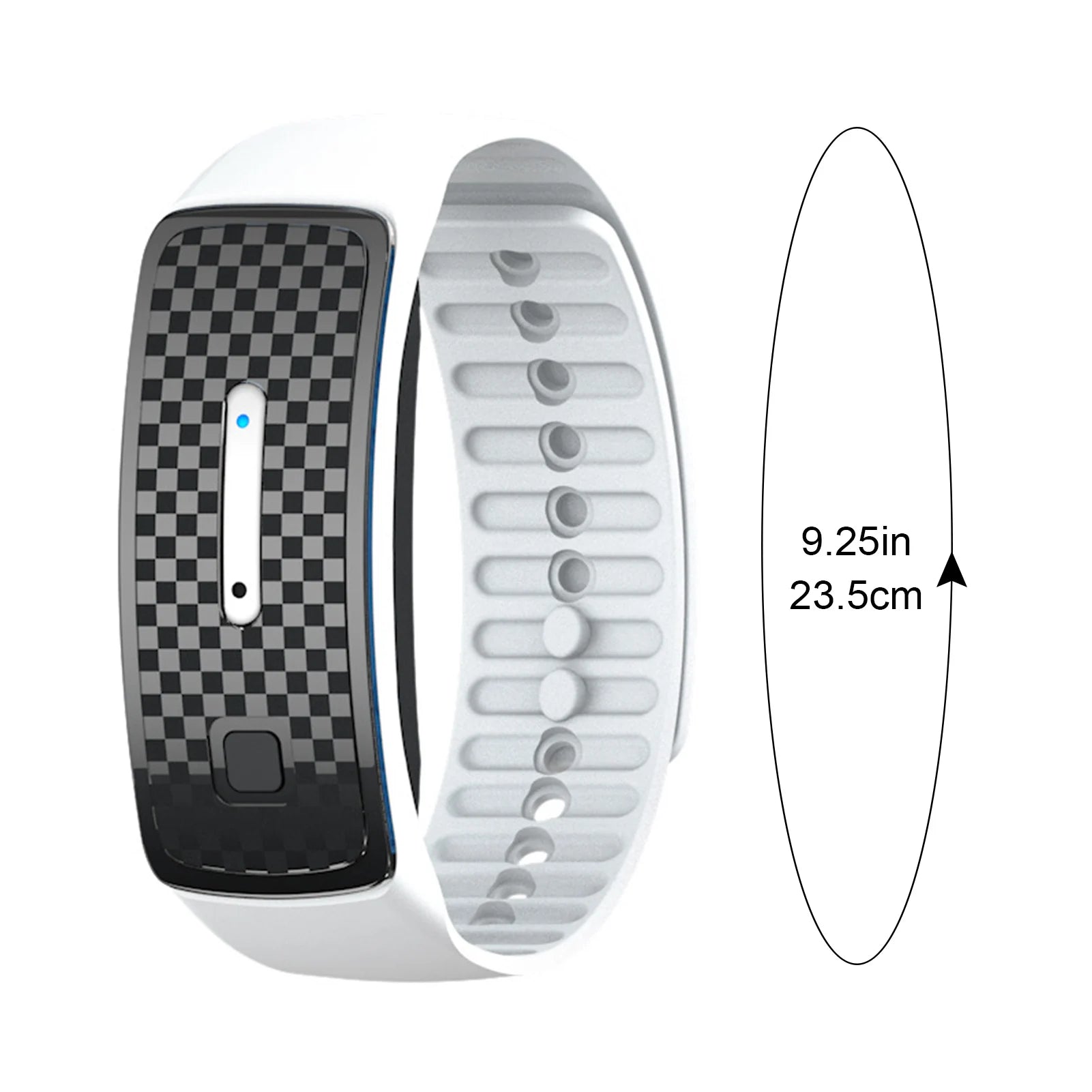 Ultrasonic Anti-Insect Bracelet Adjustable Silicone Belt Waterproof Design Essential for Outdoor Camping Peaceful Pleasures Health and Wellness