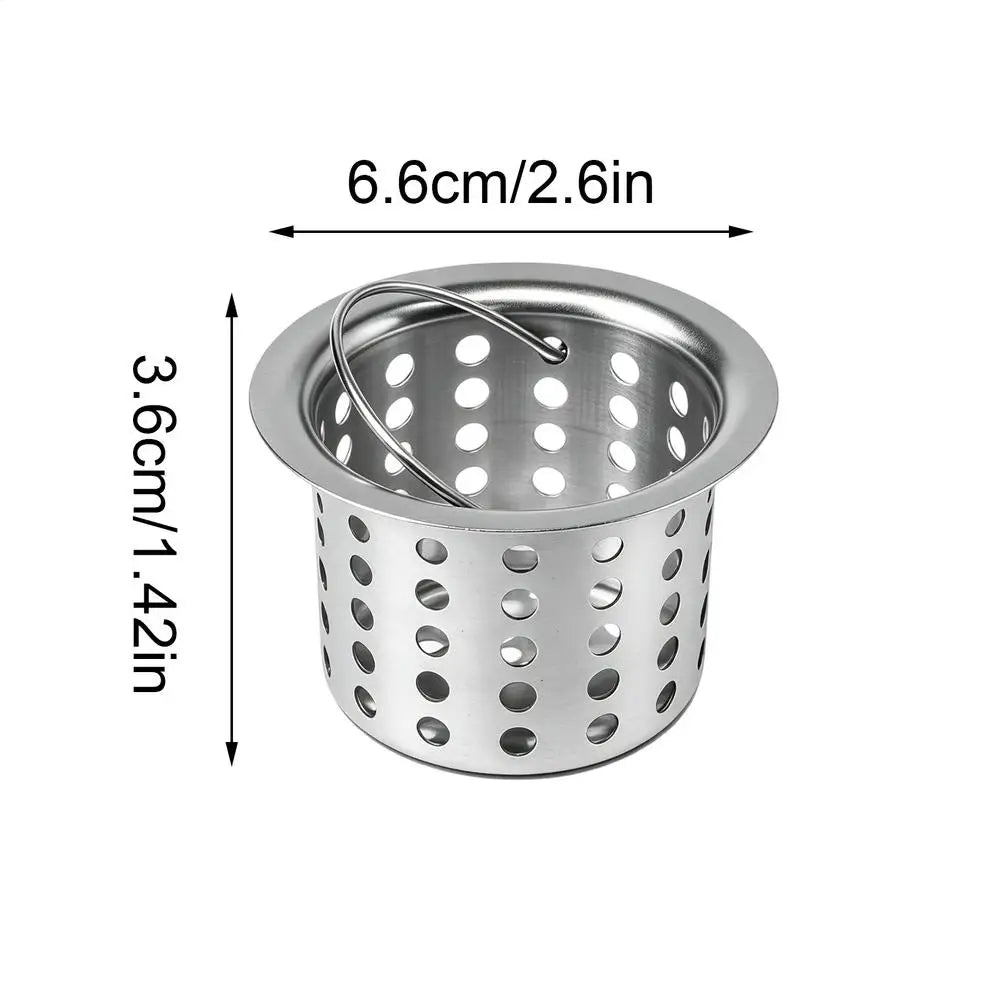 Stainless Steel Sink Drain Strainer & Floor Hair Filter