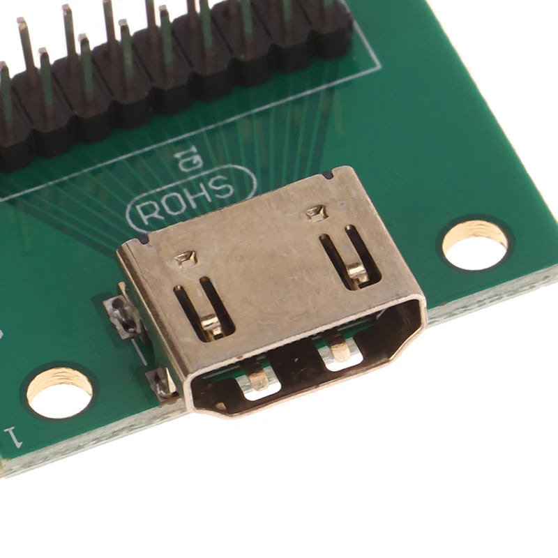 HDMI 19-Pin Test Socket Adapter PCB Breakout Board PCB Breakout Board Peaceful Pleasures Health and Wellness