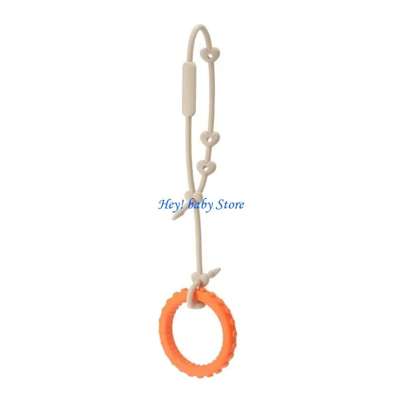 Baby Silicone Cup Catcher – BPA-Free Pacifier Safety Strap