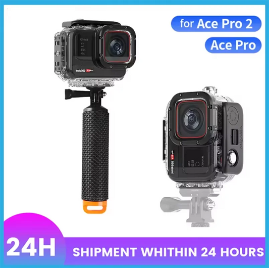 aMagisn 60M Waterproof Dive Case for Insta360 Ace Pro / Pro 2 Waterproof Camera Housing Oasis Select