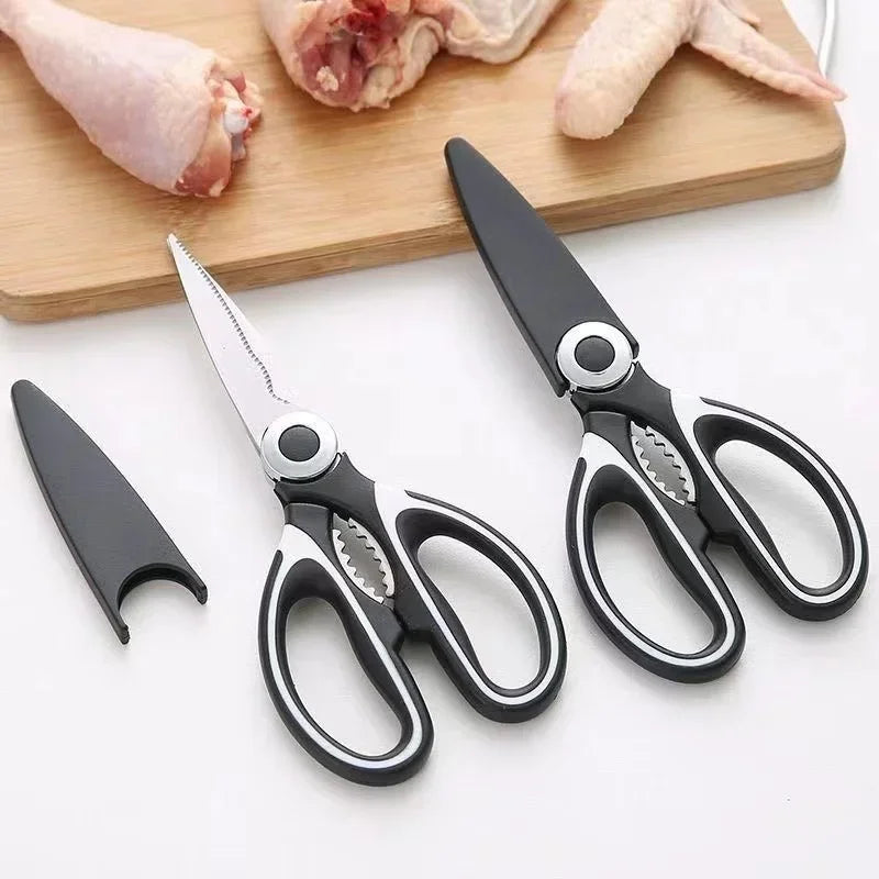 Stainless Steel Multifunctional Kitchen Scissors & Meat Shears Kitchen Shears Peaceful Pleasures Health and Wellness