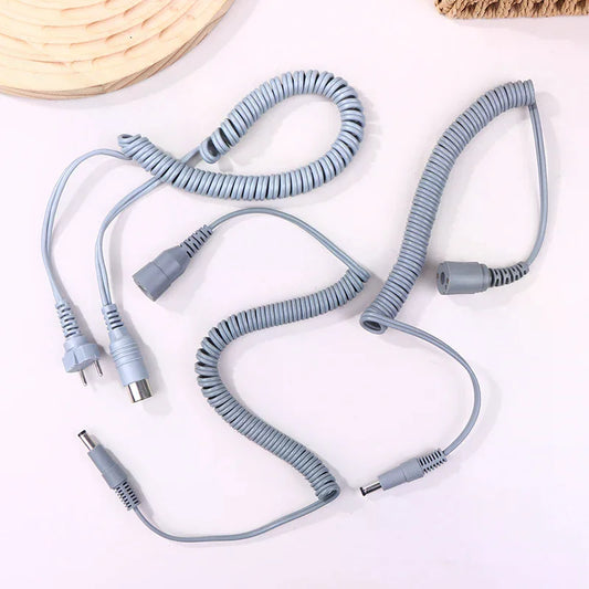 1Pcs Nail Handpiece Power Cable Electric Spring Wire For Strong H6 W-168 202B Manicure Machine Drill Accessories Peaceful Pleasures Health and Wellness