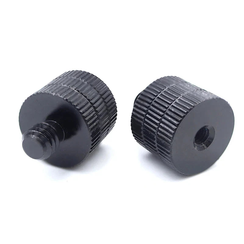 1/4" & 3/8" to M4–M10 Thread Conversion Screw Mount Adapter