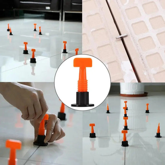 326-Piece Tile Leveling System – Spacers, Wedges & Wrench Kit Peaceful Pleasures Health and Wellness