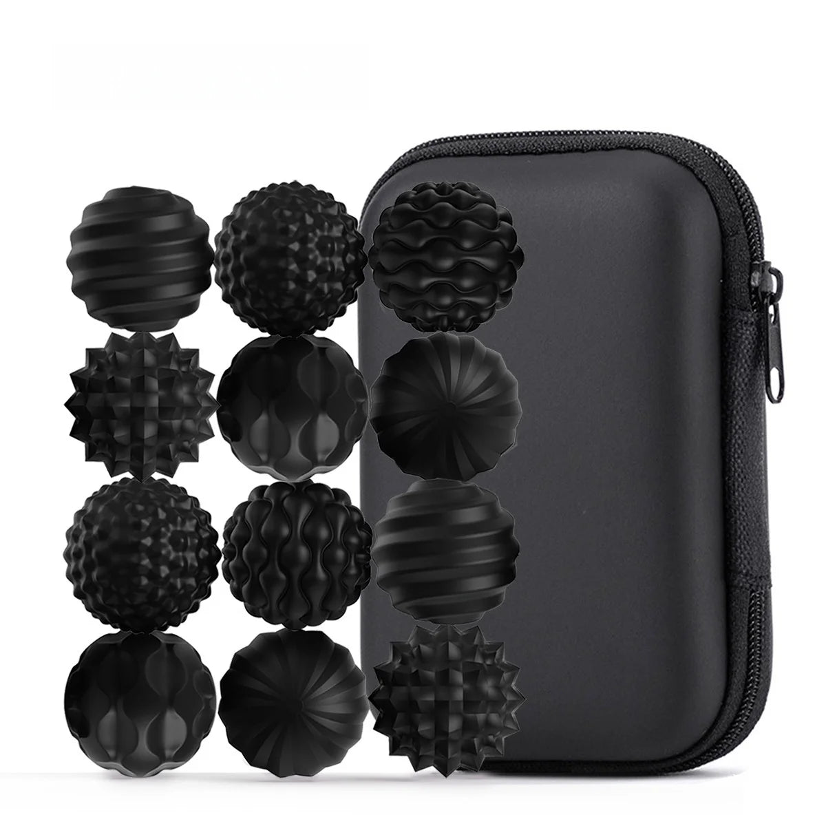 Magnetic Silicone Fidget Balls – Sensory Toy Set 6 or 12 Pcs