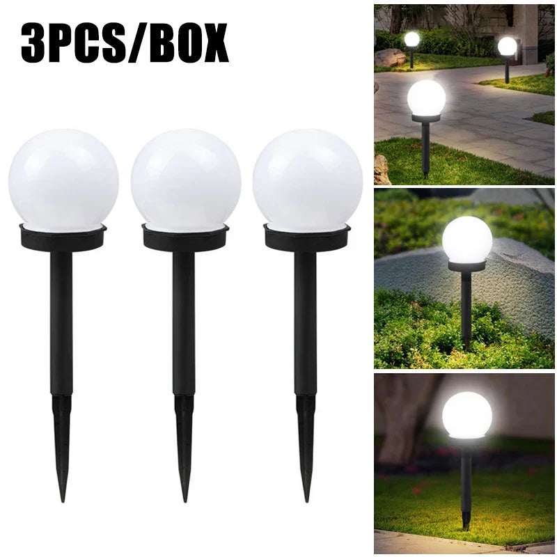 6-Pack Solar Pathway Lights | Waterproof LED Garden Stake Lamps