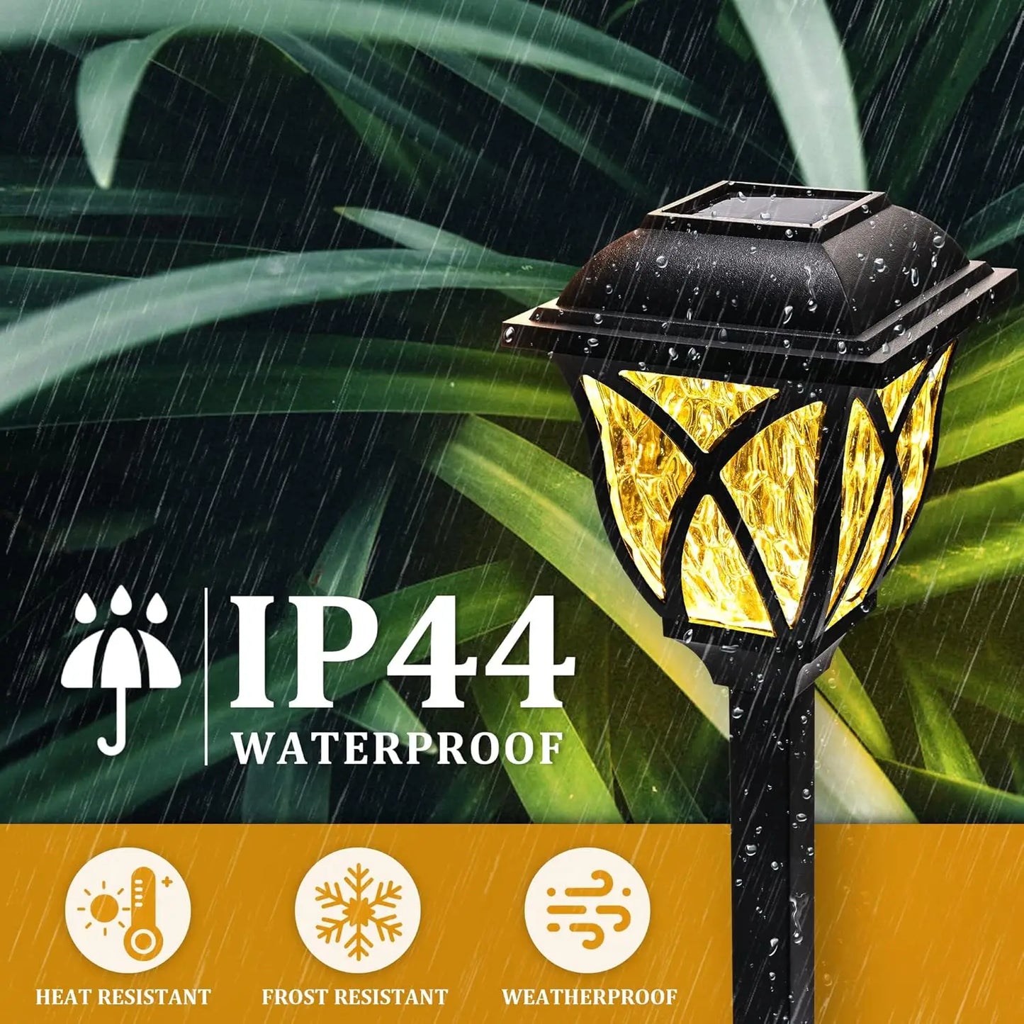 Solar LED Garden Stake Lights – Waterproof Pathway & Lawn Lamps