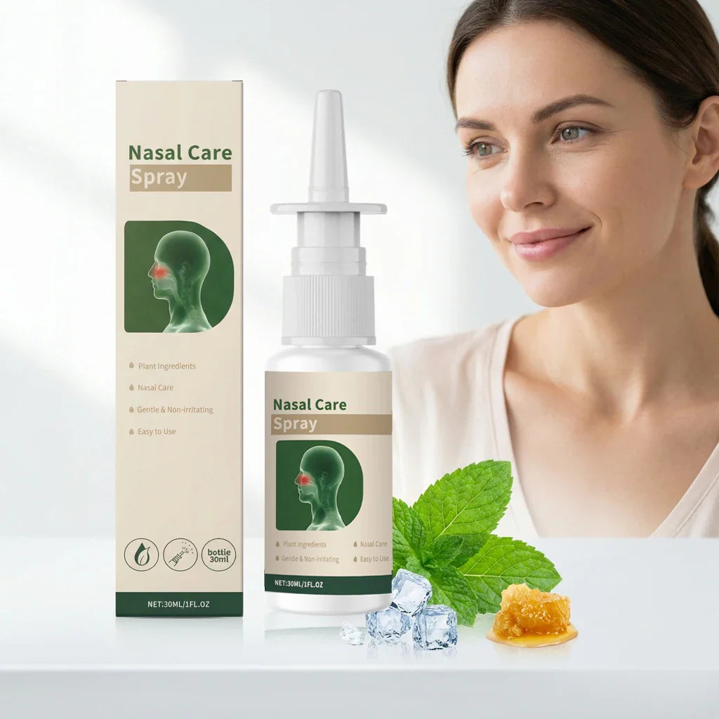 Plant-Based Nasal Cleaning Spray – Congestion & Mucosa Relief
