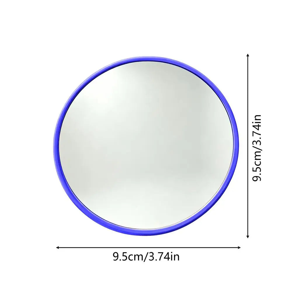Portable Convex Wide-Angle Travel Mirror for Selfies & Vlogging