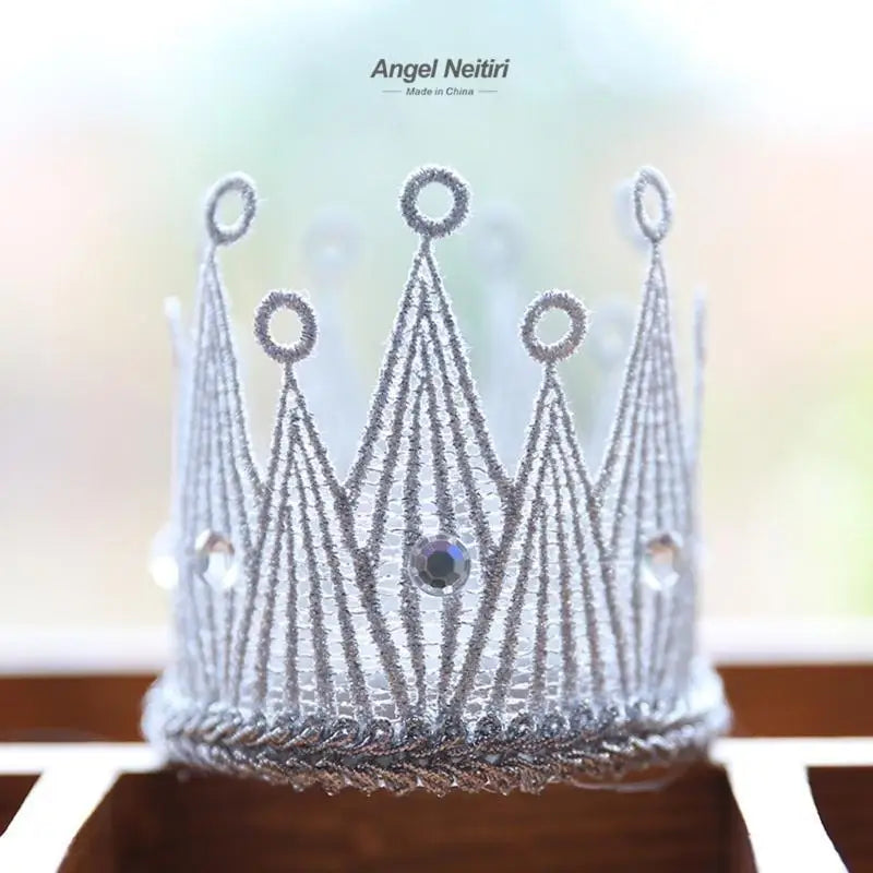 Royal Baby Crown Headband – Elastic Toddler Hair Accessory