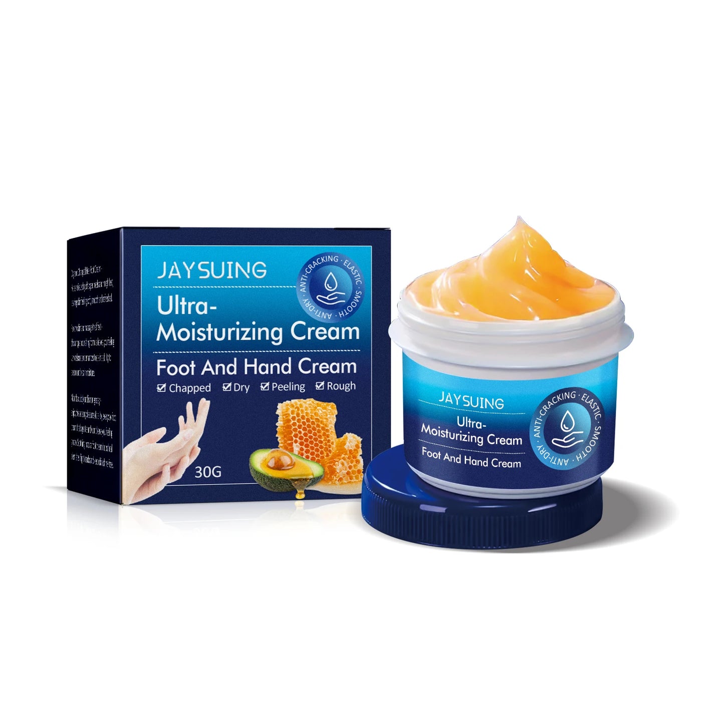 Jaysuing Shea Butter Hand & Foot Cream – Non-Greasy Moisturizer
