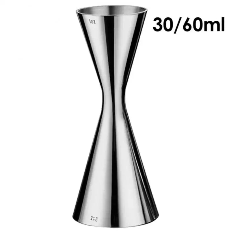 Dual Head Ounce Cup Japanese Style Measuring Cup with Graduation 30ml/45ml 30/60ml Bartender Kit Bar Coffee Baking Tools Peaceful Pleasures Health and Wellness B