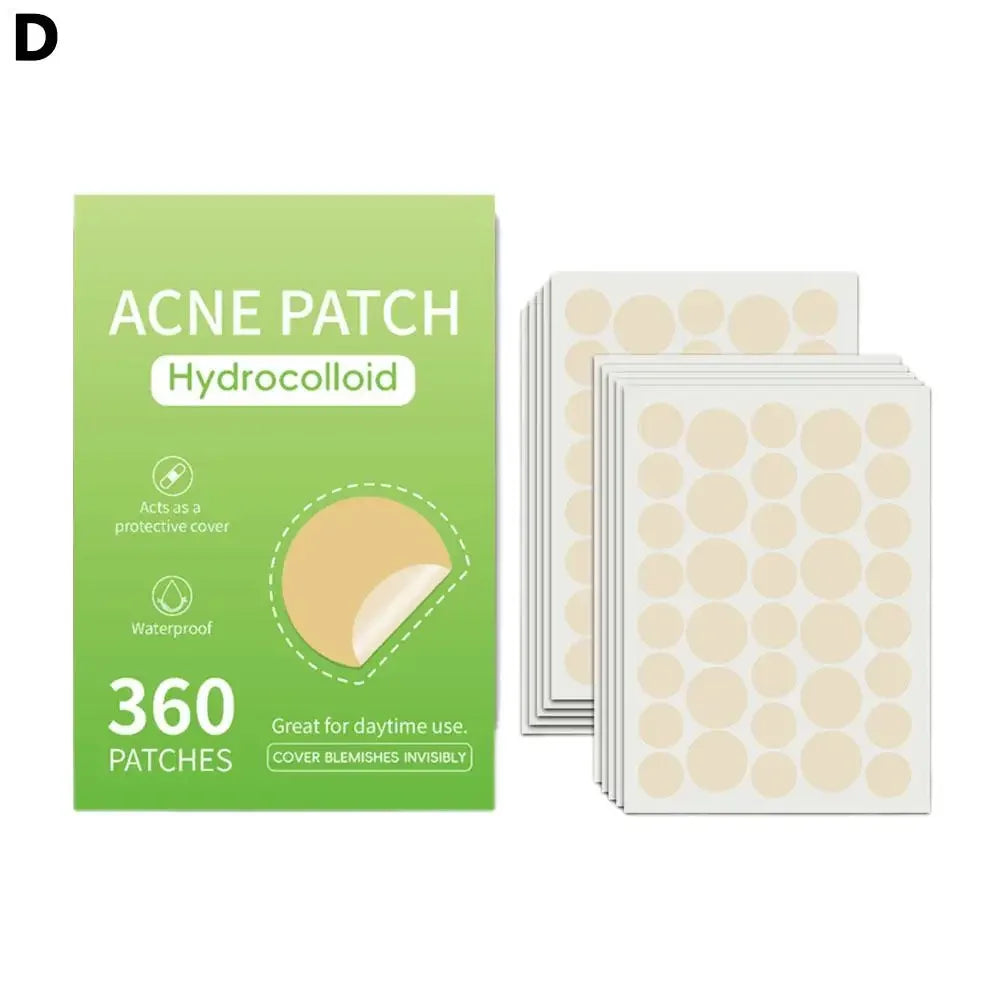 Large Pimple Patches For Face, Big Hydrocolloid Bandages For Body, Chin, Forehead, Chest, Back Zit 262/200PCs Hydrocolloid Patch Peaceful Pleasures Health and Wellness D-360pcs