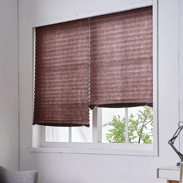 Self-Adhesive Pleated Window Blind | No-Drill Privacy Shade